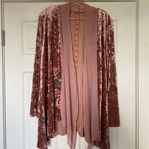 Andrée by UNIT size Medium embroidered cardigan